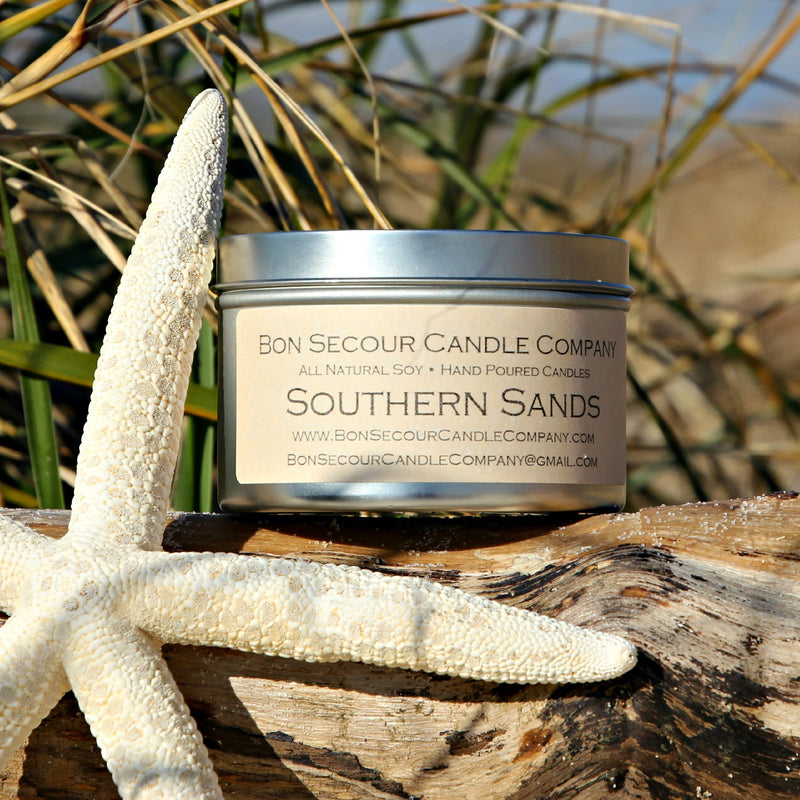 Southern Sands Soy Candle Tin